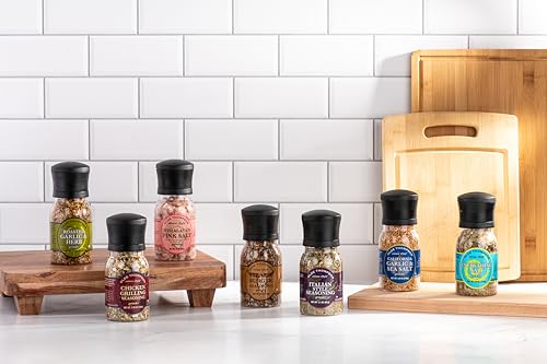 Olde Thompson Roasted Garlic and Herb Grinder, Salt And Spice Blend, 5.9 oz