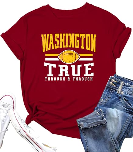 Football Shirt for Women Game Day T-Shirt Football Fans Season