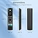 Replacement Remote for Fire TV, with Alexa Voice Control, Compatible with Insignia Toshiba TCL Hisense Amazon Fire TV Edition, Simple Setup, 1-Year Warranty