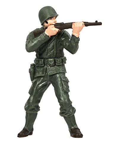 Safari Ltd Army Men Designer Toob – Comes With 6 Different Wwii Style American Soldiers Including Prone, Kneeling, And Standing Infantrymen, And A Staff Sergeant, Commander, And Radio Operator – Quality Construction, Bpa Free – For Ages 3 And Up #TOP3