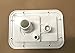 Valterra White Gravity City Water Fill Dish Check Valve RV Trailer Marine