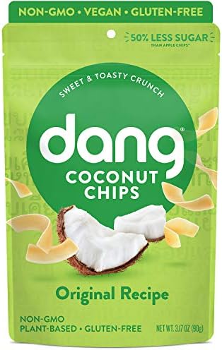 Dang Foods LLC, Toasted Coconut Chips, 3.17 oz (90 g)