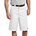 Dickies Men's 13 Inch Loose Fit Multi-Pocket Work Short, White v1, 30 -  42283-WH-30