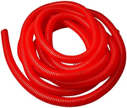 Black Conduit Split Plastic Flexible Cable Tidy Solution Tube Trunking 10mm - 10m