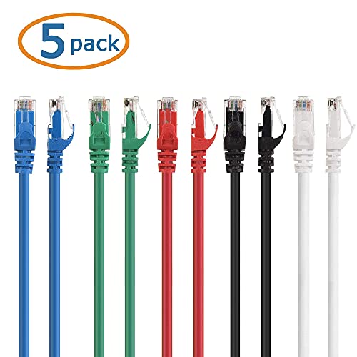 Cable Matters Pack Cable Cat6 Ethernet 35ft + 5x5ft miniatura 6