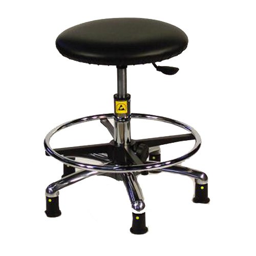 Acción manejo como. SU3/chrome-charcoal ergonómico silla de estática rebaje, de fieltro, gris, 690 mm H Cover