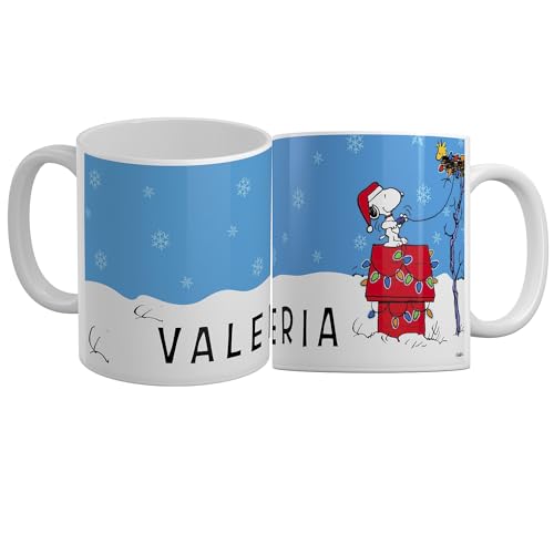Tazas, Kitchen Taza Navideña Personalizada con Nombre o Frase | Diferentes Diseños | 330 ml Cerámica