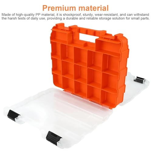 Boîte de rangement vis double face pour ne plus mélanger vos petites pièces