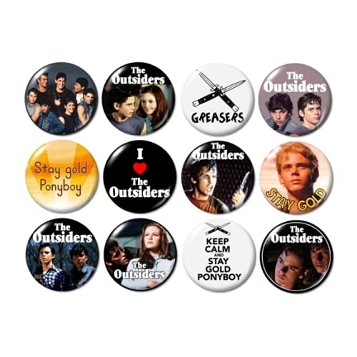the outsiders merchandise - The Outsiders Buttons Pins