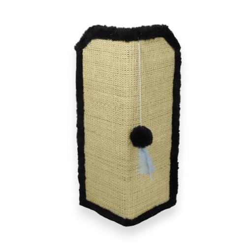 Kit com 2 Arranhador Protetor para Canto de Sofá e Cama Base Interna Preto