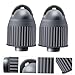 Happyyami 2pcs Automatic Rotating for Aquarium Plastic Power Adapter No Electricity Needed for Fish Tank