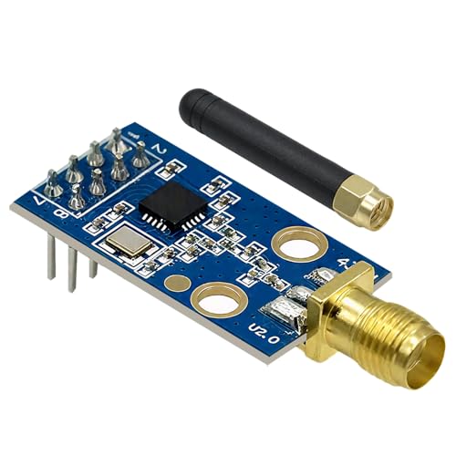 CC1101 Funkmodul mit SMA Antenne Binghe CC1101 433M Sender Empfänger Modul mit SMA und Antennenstab DC 1.9-3.6V SPI-Schnittstelle Kompatibel mit Arduino CC1101 Funkmodul mit SMA Antenne Binghe CC1101 433M Sender Empfänger Modul mit SMA und Antennenstab DC 1.9-3.6V SPI-Schnittstelle Kompatibel mit Arduino