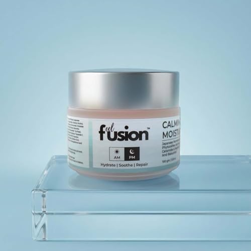 Image of Oil Free Aqua Based Calming Moisturizer with Japanese Fermented Rice, PhytoCelltec Alp Rose, Bakuchiol, Ceramide, Peptide & Hyaluronic Acid | Hydrates skin | Reduces Skin Dullness | Oil Free & Lightweight | For All Skin Types | Men & Women | 100 ml