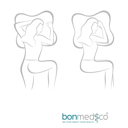 Coussin orthopédique ventre et côté bonmedico en mousse à mémoire - 7