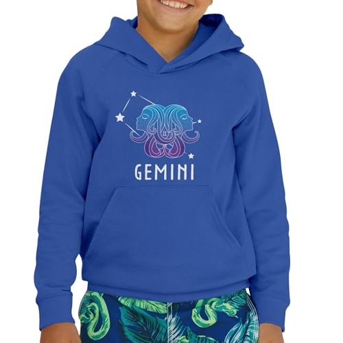 Sweat à capuche Gemini pour enfant pull astrologie céleste - 2