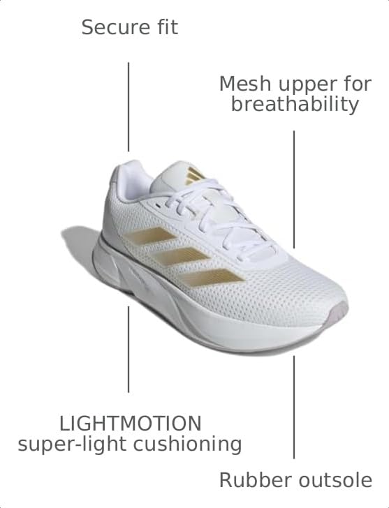 Image of adidas Womens Duramo Sl Running Sneakers Shoes - Grey