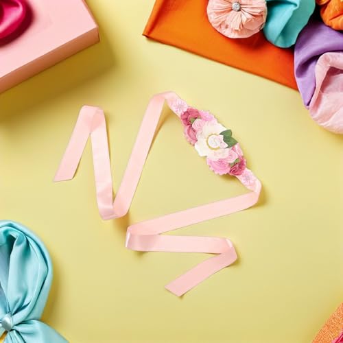 Cinturón de flores para vestido de maternidad y fotos de embarazada 5