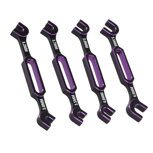 Alomejor Langlebiger RC -Schlüsselschlüssel (Purple)