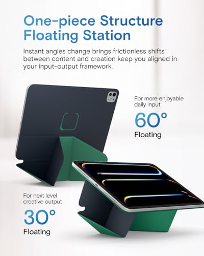 Image of MOFT Dynamic Folio Case for iPad Pro 11-inch(2nd /3rd /4th Generation, 2020 /2021 / 2022), Silm Magnetic Stand Case with 20+ Viewing Angles, Auto Wake /Sleep,Navy Blue