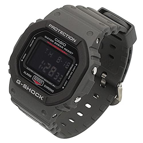 Casio G-Shock DW-5610SU-8DR Digital Dial Gray Resin Strap Men's Watch Shock and 200M Water Resistant G1016 - Image 2
