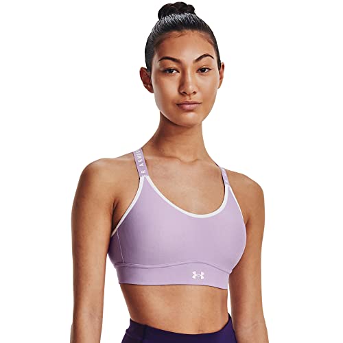 Image of Under Armour Women's Infinity Mid Heather Bra Sport Bras (Pack of 1)