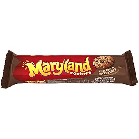 Maryland Chocolate chip & Hazelnut Cookies 136g Packs x 8 Cover