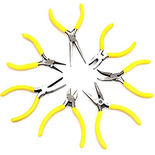 DIY Crafts Pliers Cutter, Design No # 1, Mini Flat Nose Jewelry Maki (Pliers Cutter, Design No # 1)-image-14