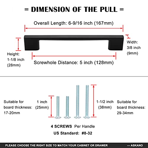 Askano Pack Of 10, 5 Inch, Polished Chrome Wide Foot Kitchen Cabinet Pull Handle Zp2205 | Solid Hardware For Drawer, Dresser, Bathroom, Vanity, Furniture Door, Cupboard, Hole Centers: 5" #TOP5