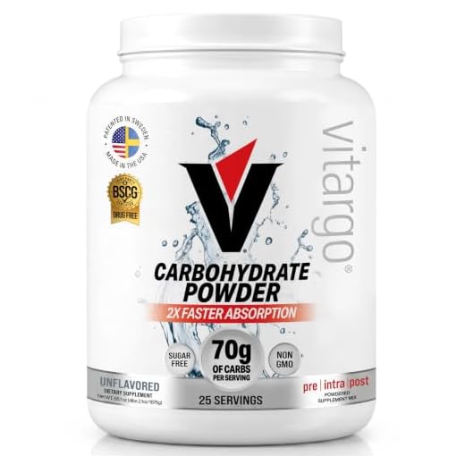 Vitargo Carbohydrate Powder | Feed Muscle Glycogen 2X Faster | 4.4 LB Pre Workout & Post Workout | Carb Supplement for Recovery, Endurance, Gain Muscle Mass
