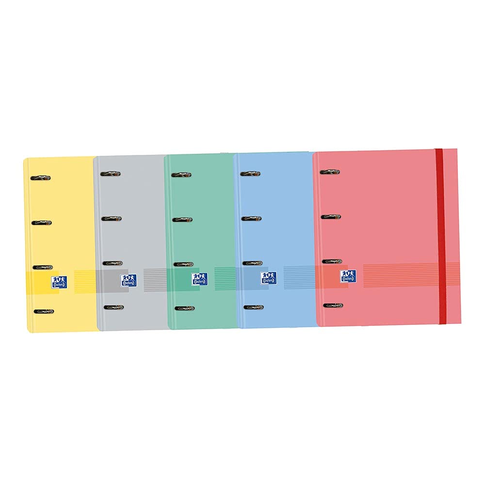 A4 4-Ring Binder with Refill Assorted Colours