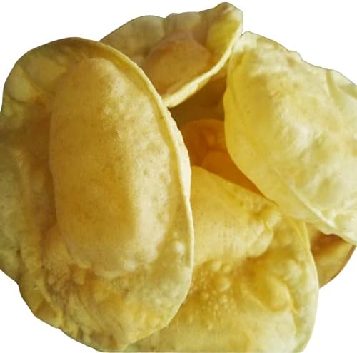 SRI AYYAPPA Kerala Pappadam - 1Kg - 4 Inch - Traditional Homemade Fryums/ Salted Papad/Appalam (Bulk Pack), Fresh