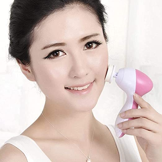 KUMBHANI CREATION 5 in 1 Electric Facial Cleaner Multifunction Massager