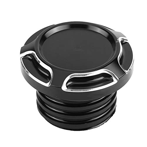 Bouchon réservoir carburant moto en alu CNC vissage fluide et grip moleté