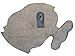 Beautiful Unique Set of 3 Wooden Fish Hanging Wall Art Hand Carved Statue Sculpture
