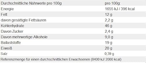 GO ON - Protein Granola 300g, Müsli ohne Zucker, Knuspermüsli, Müsli mit Pflanzlichem Eiweiß, Gesundes Frühstück, Getreideflocken - Brownie Kirsche