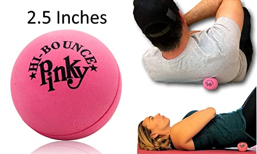 Ja-Ru Hi-Bounce Pinky Ball (24 Pack) Rubber-Handball Bouncy Balls For Kids & Adults. Small Pink Stress Bounce Ball. Indoor And Outdoor Sport Party Favors. Bouncing Throwing Play Therapy. 976-24P #TOP2