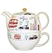 Produktbild Churchill China James Sadler Teekanne und Tasse London Travel (in Geschenkbox)