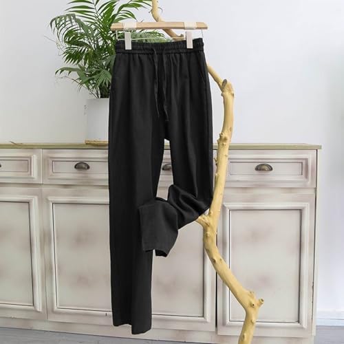 Loose Fit Trousers Pants for Man Fall Summer Straight Leg Basic Long Leg Trousers Pants Mens 2025 Fashion3
