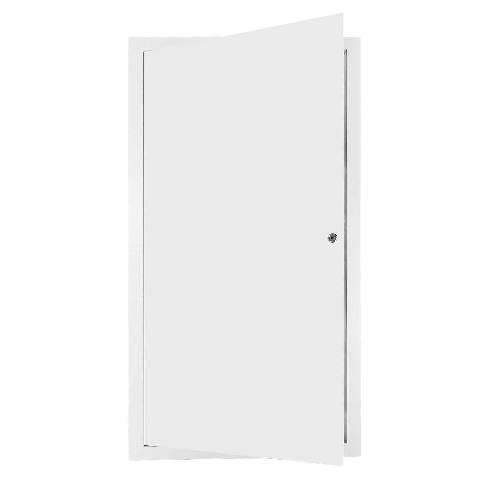 Sxbhdm One Color White Metal Access Panel With Lock And Key，Inspection Door Revision Hatch, Access Door For Drywall, Plumbing, Electrical, Hvac, 20"X24"/20"X40"/24"X48"(24X24in/61X61cm)