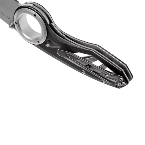 Foto von Gerber Taschenklappmesser mit Taschenclip, Klingenlänge: 7,3 cm, Remix Folding Outdoor Knife, Grau, 22-41968