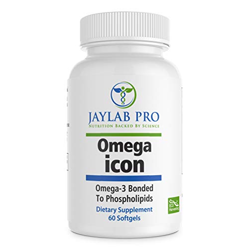 Omega Icon Antarctic Superba Boost Krill Oil Supplement 1000â€“ Phospholipid Bound Omega-3 Supplements, Astaxanthin, Supports Heart Health, 1000mg-Burpless Omega 3 Oils-100% Traceable from Sea to Shelf