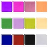 Ymapinc 120pcs Gold Leaf Sheets for Art,Foil Sheets for Crafts 12colors (3.7 * 3.34inch) Used for...
