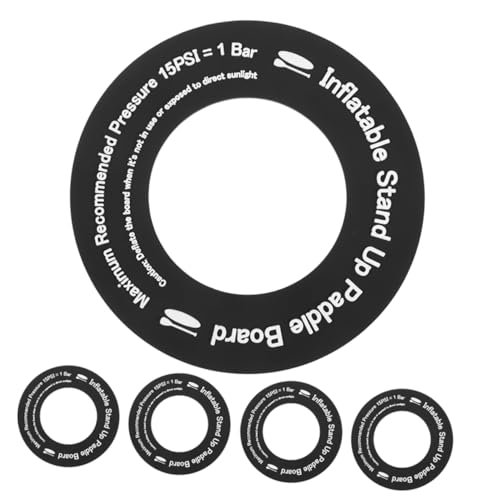 ARTSEWPLY 5Pcs Inflatable Valve Pads Replacement Gasket for Inflatable Beds Kayaks and Surfboards Easy to Use Valve Adapter for Enhanced Flexibility