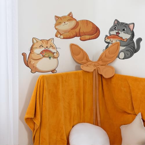 Vinilos Decorativos de Gatos Achang para Pared miniatura 6