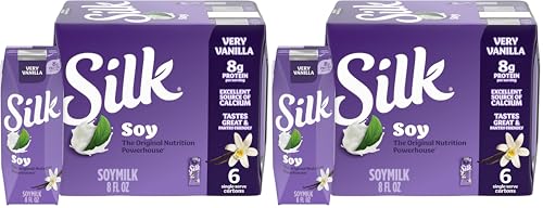Silk Shelf-Stable Soy Milk Singles Very Vanilla