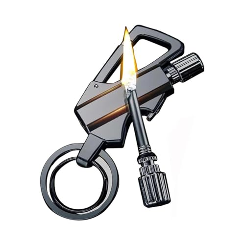 Allumettes permanentes illimitées, allumettes étanches réutilisables, avec porte-clés allumettes permanentes multifonctions et décapsuleur, adapté aux cadeaux de survie for hommes en camping en plein