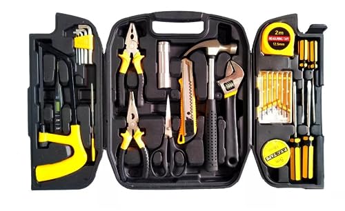 Kit Ferramentas P/Casa Reparos Domésticos Maleta Ferramentas Jogo Manuais Mala Multiuso Simples 26,