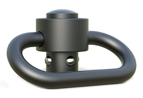 Ade Advanced Optics 1.25-Inch Loop Push Button Sling Swivel with Base
