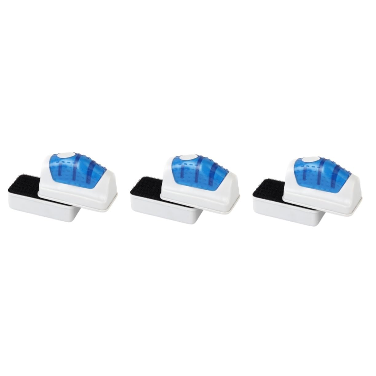 FRCOLOR 3 Piezas Rascador De Algas para Acuarios De Cristal Removedor De Cepillo Magnético Limpiador De Cepillos para Acuarios Cepillo para Limpiar Ventanas Agente De Mudanzas Doble Cara