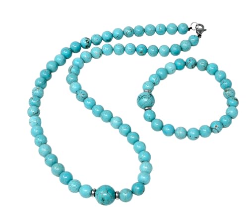 Parure de bijoux collier et bracelet femme en pierres naturelles : le cadeau artisanal idéal